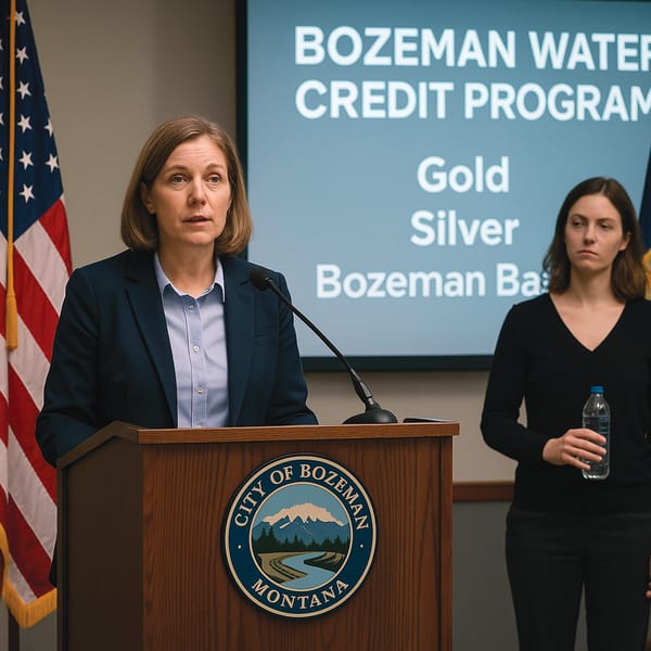 Bozeman to Launch "Water Credit" Program: Hot Showers Reserved for Luxury Condo Owners